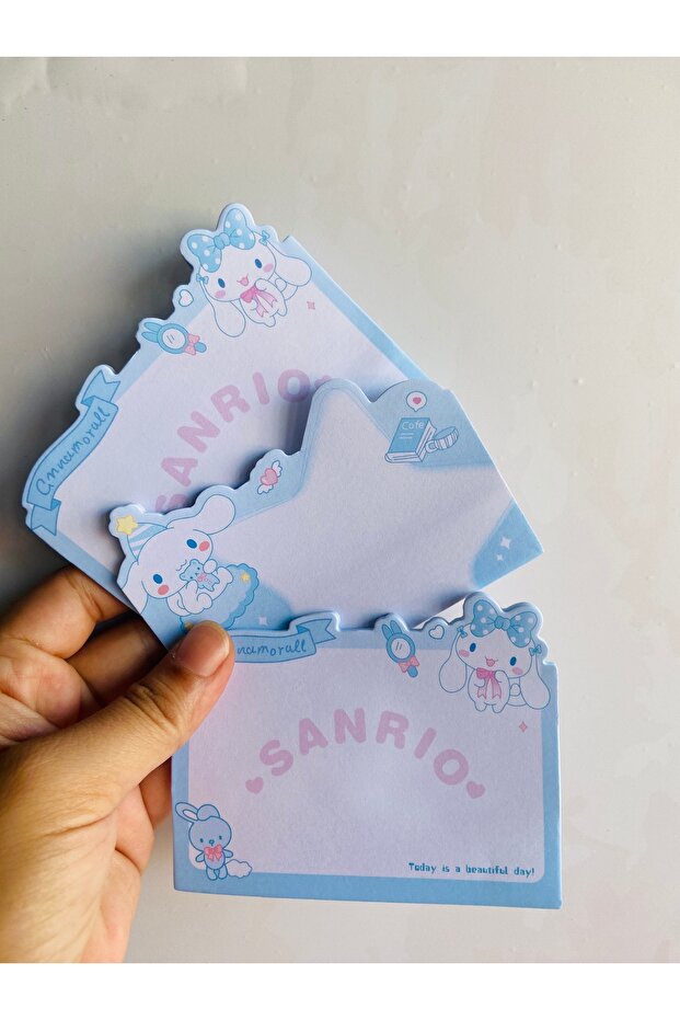 3 عبوات من ورق ملاحظات لاصق من سينامورول - 1