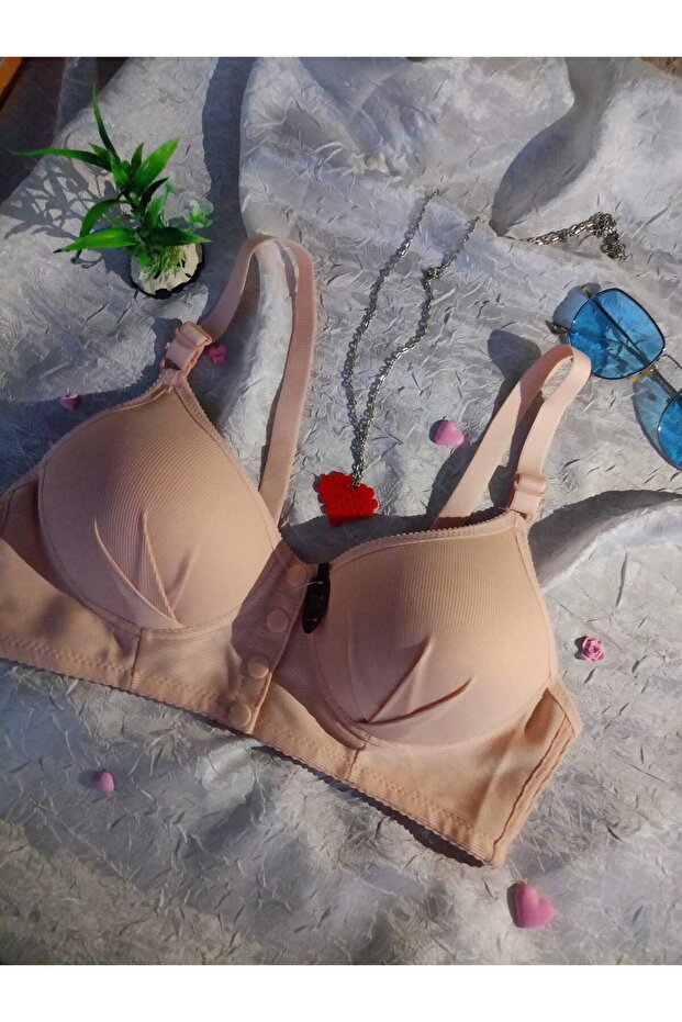 Önden açmalı çıtçıtlı sütyen - 1