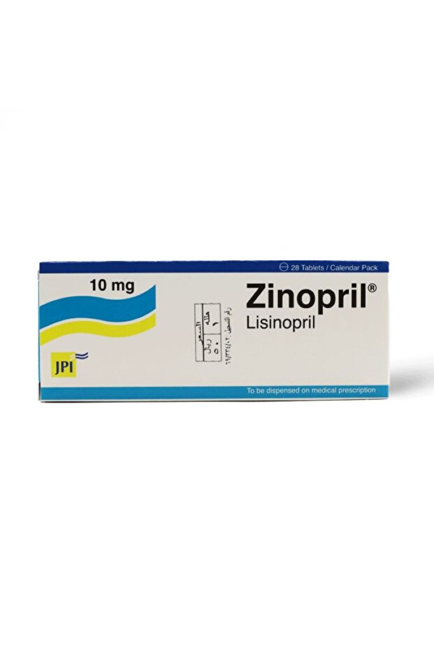 Zinopril 10 Mg, For High Blood Pressure - 28 Tablets