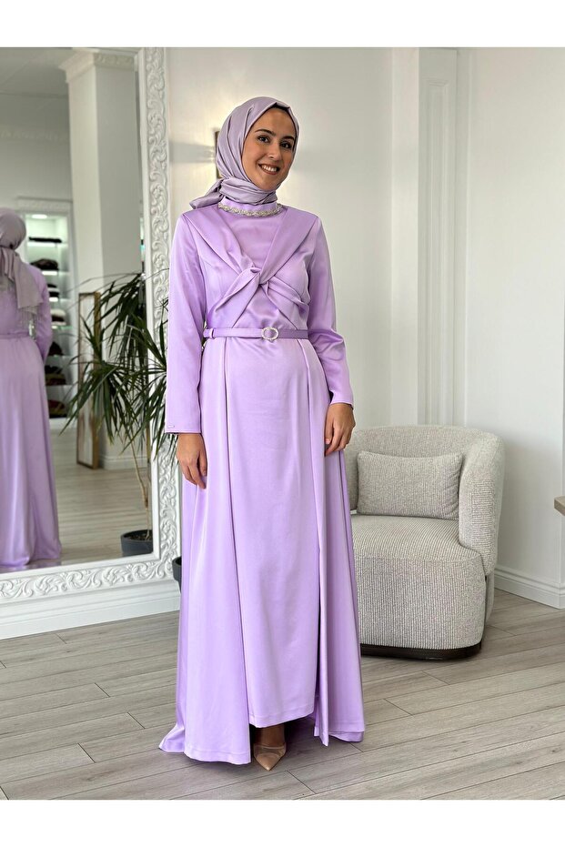 Senna Bianca Dress Lilac Sd241041030089