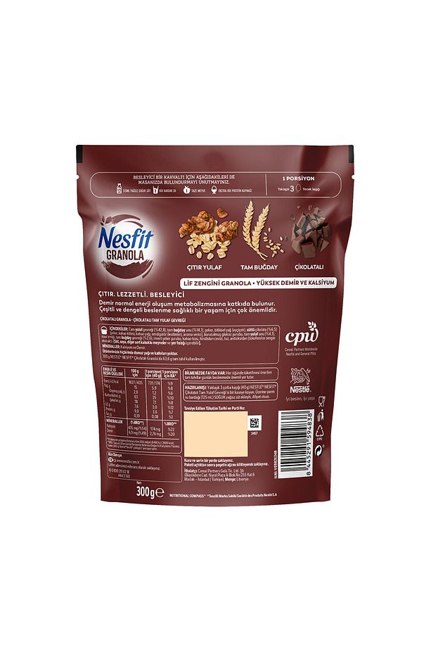 Çikolatalı Granola 300 Gr x 1 Adet - 2