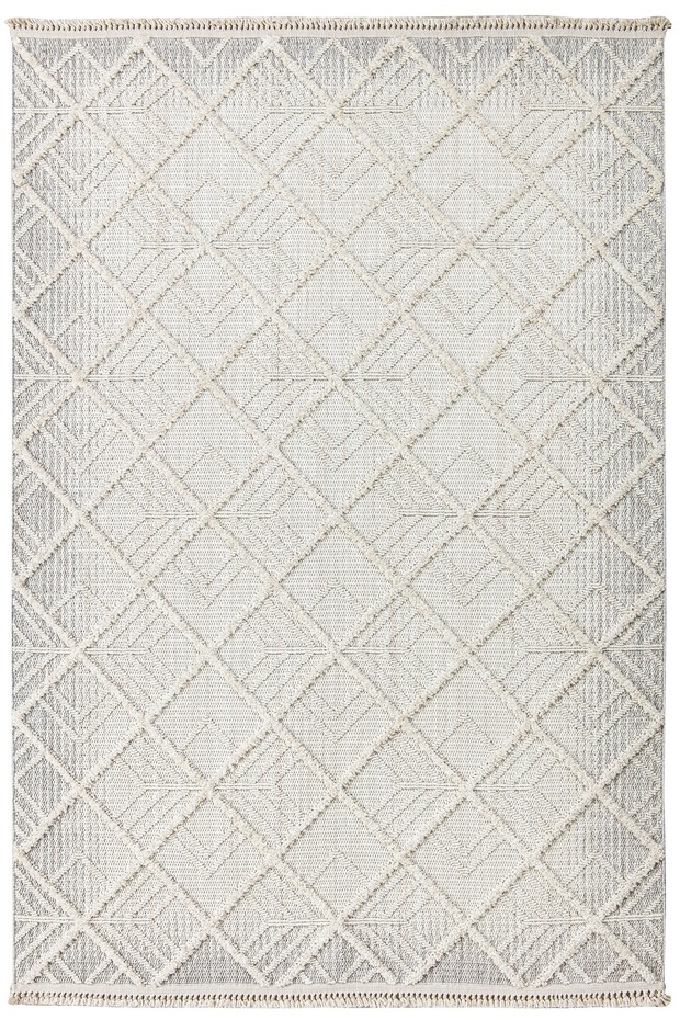 Moqa Halı Avanos 1504 Gri Şık ve Modern Loop Dokuma Halı - 2