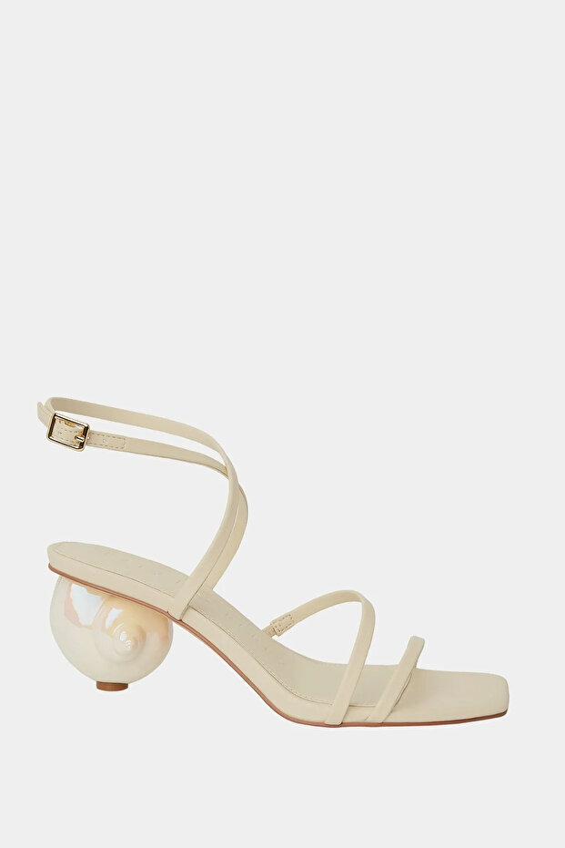 The Maritime Strapp Women's Cream Strappy Sandals