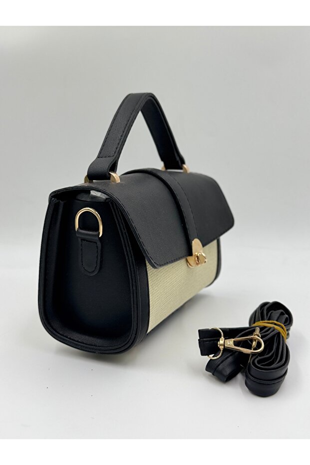 حقيبة كتف من القش - 2