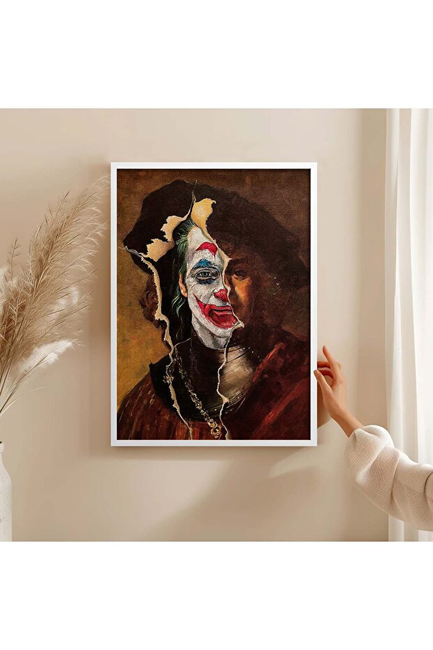 Wooden Frame Painting Framed Poster Art Wall Decor Tk/1485