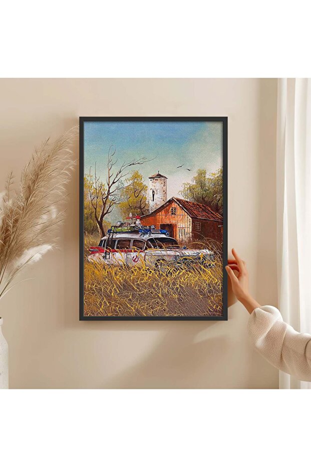Wooden Frame Painting Framed Poster Art Wall Decor Tk/1487