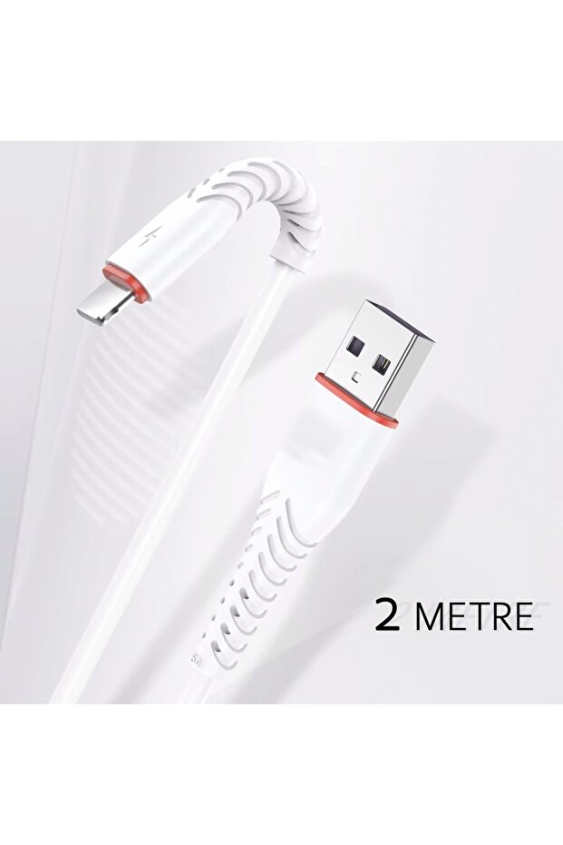 Type-C Hızlı Şarj ve Data Kablosu - 2 Metre 3.4A MT-A2022 - 3