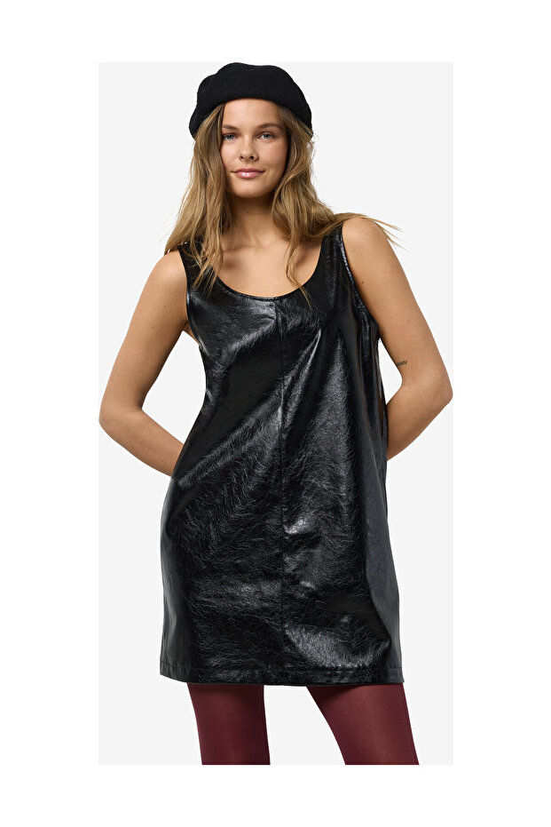 NMKANE PINAFORE VINYL-KLEID - 1
