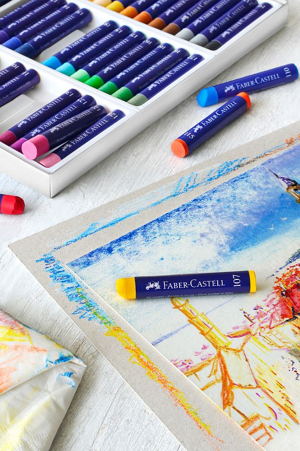 Goldfaber Yağlı Pastel 36'lı Yüksek Pigmentli Canlı Renkler - 4