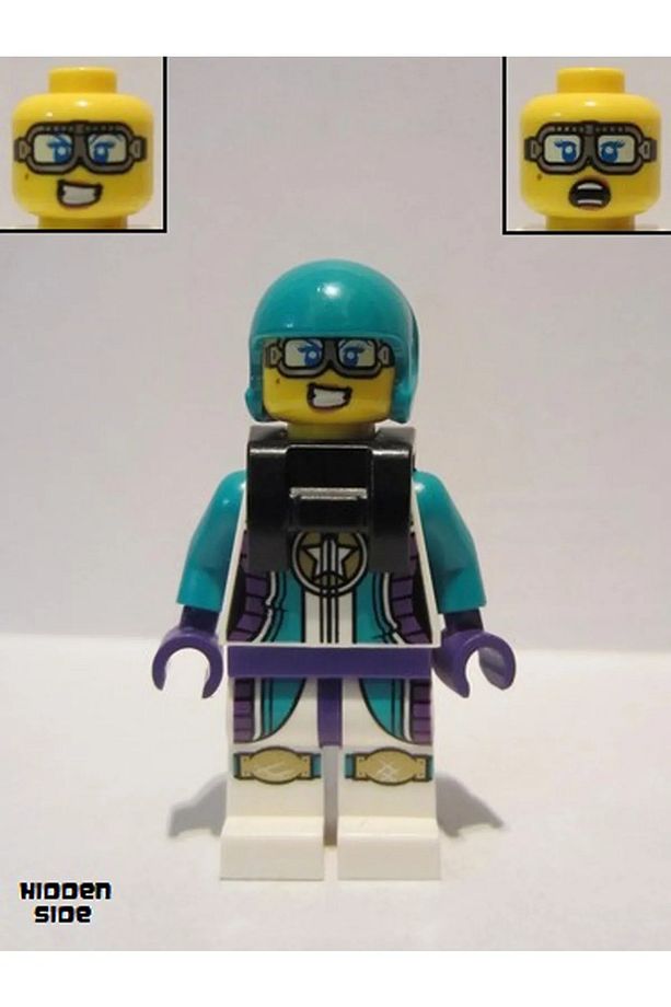 Aksesuar Moc Custom Minifigür Minecraft Uzay Lila Zırh Miğfer 1 Adet Gönderilecek - 1