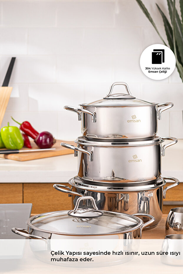 Batu 14 Parça Çelik Çeyiz Seti - 2