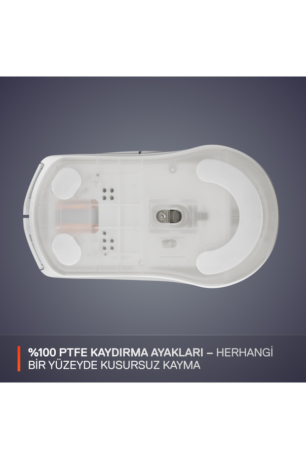 Rival 3 Wireless Gen 2 Gaming Mouse - 2.4ghz Ve Bluetooth Bağlantı - Beyaz - 7