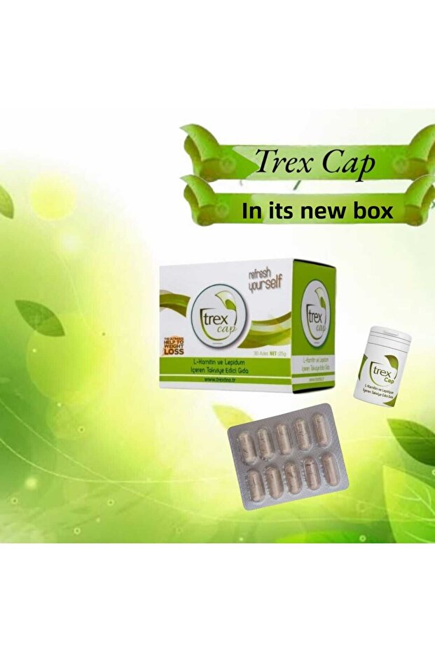 Trex Herbal Capsule Trex Cap 30 Days Renewed