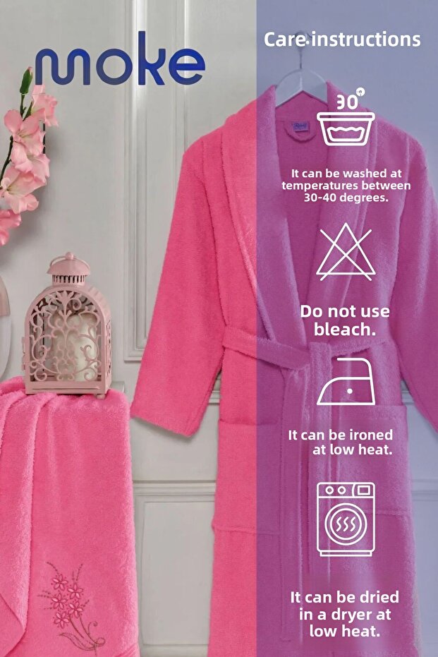 Towel Bathrobe - Set of 2 - 5