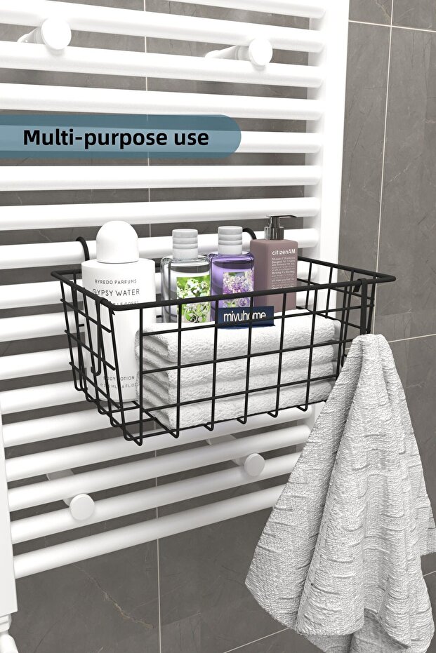 Hangable Towel Warmer Organizer Towel Holder Bathroom Organizer Towel Drying Hangable Towel Basket