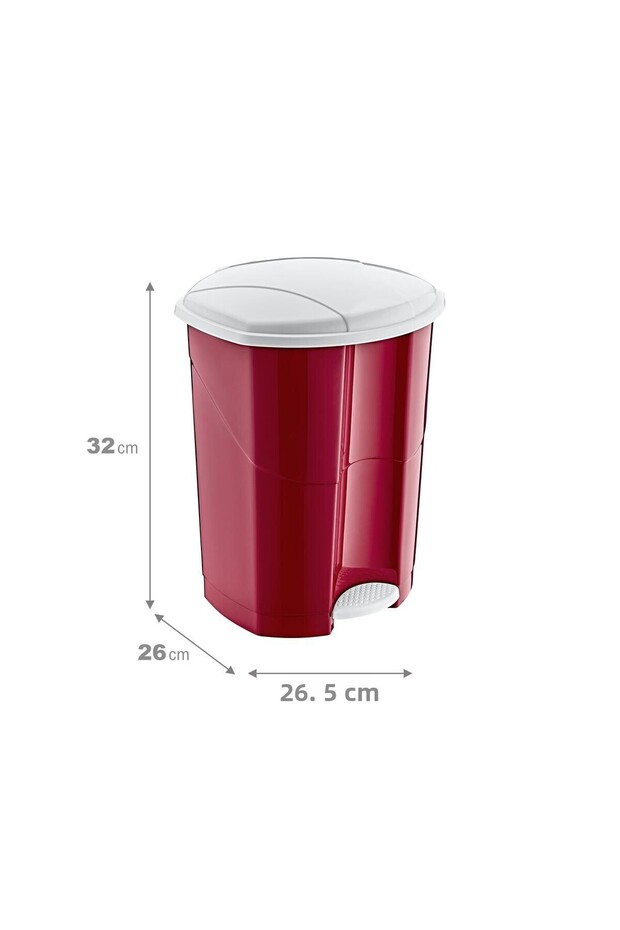 سلة المهملات بدواسة 11 لتر - 2