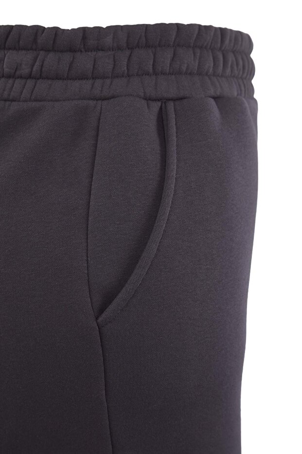 Antrasit Kalın İçi Polarlı Fermuarlı Dik Yaka Jogger Örme Eşofman Takımı TBBAW26TS00003 - 7