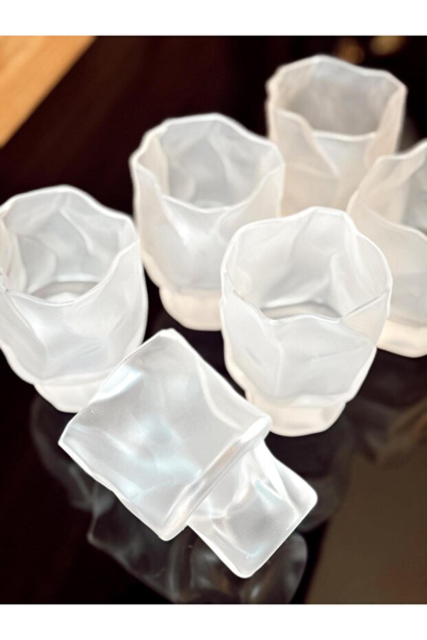 Set of 2 Whiskey/Cocktail Design Glass/Outside Silicone Coated Glass 200 ml