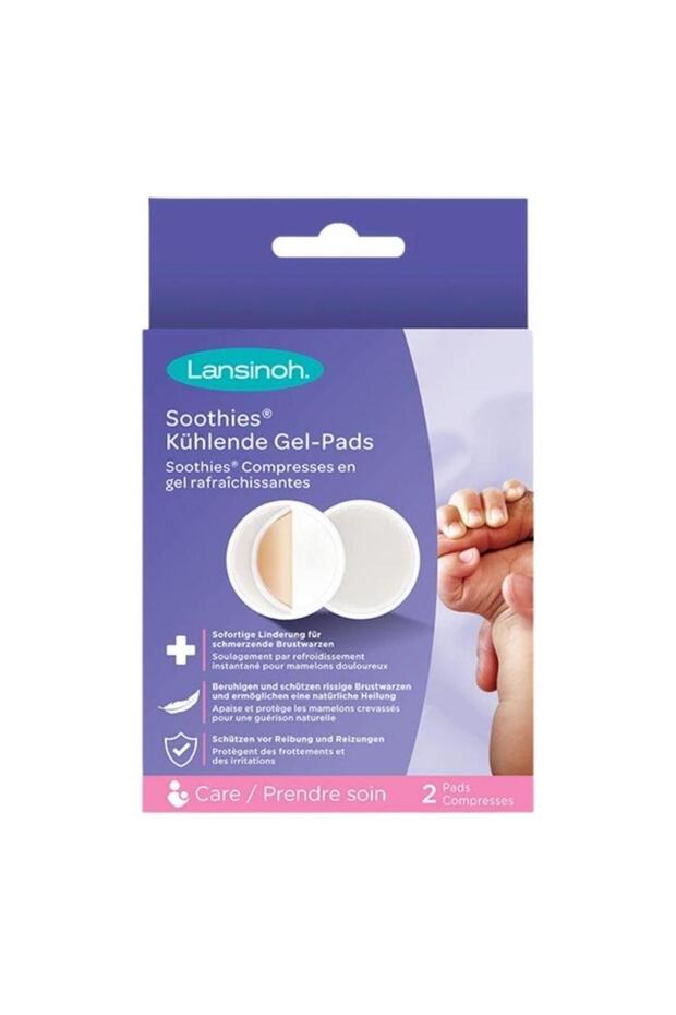 Soothies Cooling Gel Pads - Quick Relief for Nipple Cracks, Injuries and Pain - 3