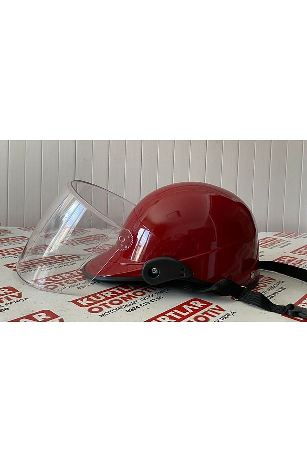 Motorsiklet Jokey Kask Camlı Model Yerli Üretim - 1