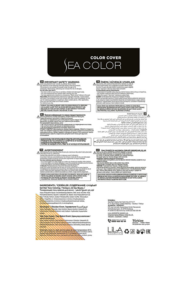 Ombre Cilası Set Boya 9.1A Küllü Sarı - 4