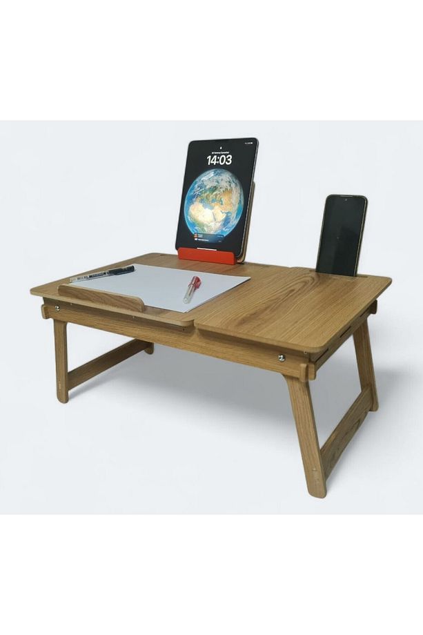 NOTEBOOK TABLET LAPTOP KATLANIR ÇALIŞMA MASASI - 3