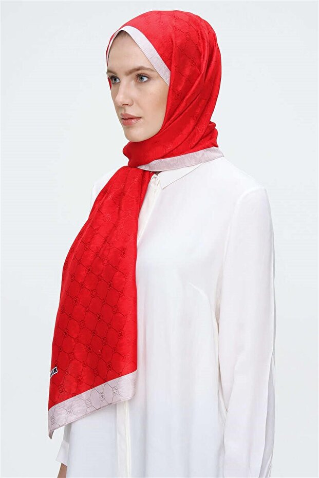 Şal Koza - Crem Roşu 916 - 3