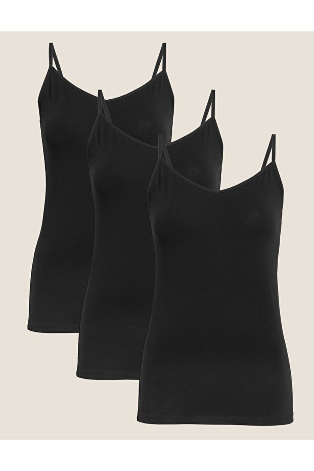 3'lü Askılı Atlet Seti - 3