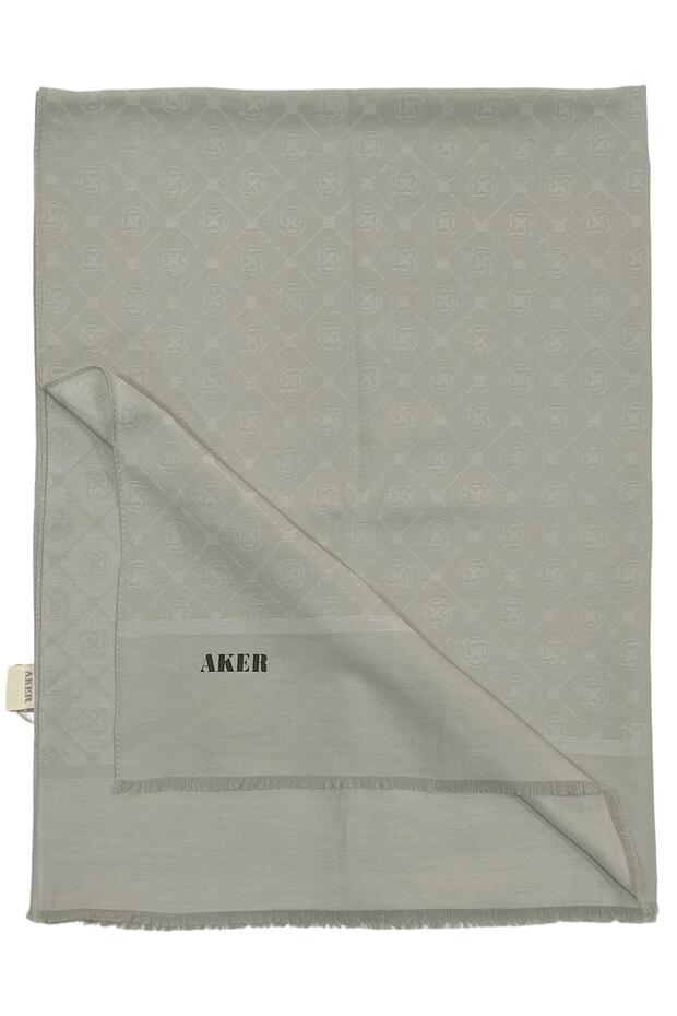 Cotton Şal - Gri 971 - 1
