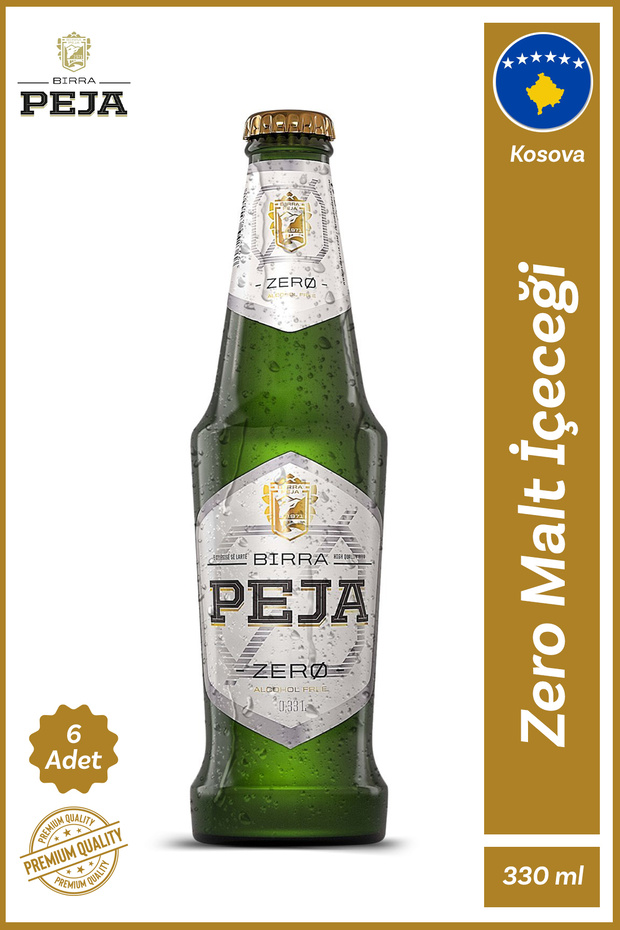 Zero Malt İçeceği 6x330 ML - 1