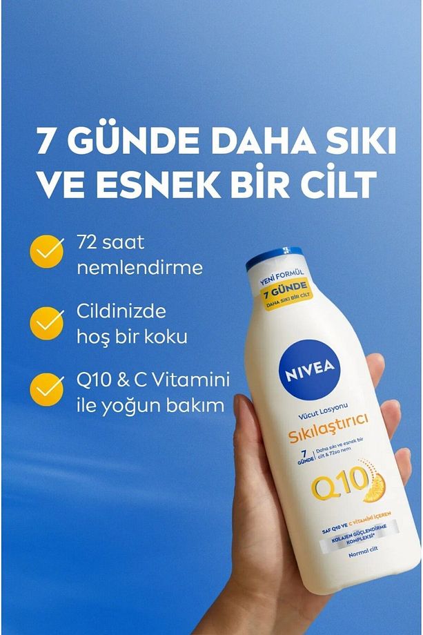 Q10 7 Günde Sıkılaştırıcı Vücut Losyonu 250ml,c Vitamini, Nemlendirici, Esnek Ve Elastik Cilt X6adet - 2