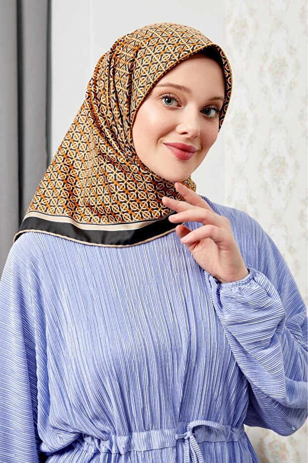 Eșarfă Trend - 17488 - Neagră - 1