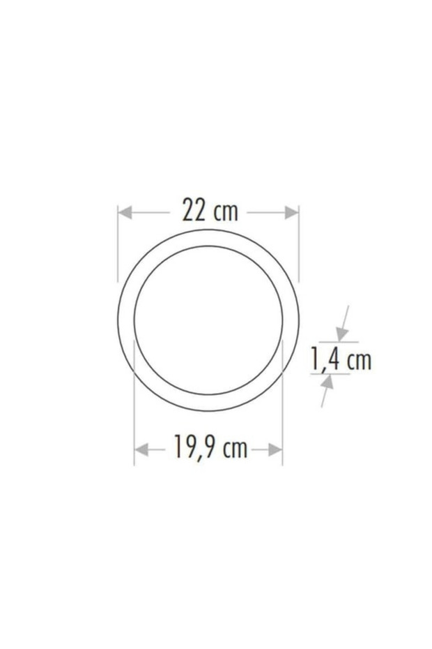 Ct-5169 18 Watt Led Panel Günışığı - 2