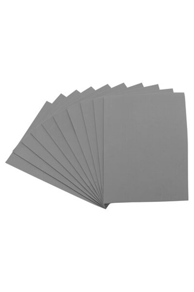 50x70 طبق إيفا رمادي 10 عبوات