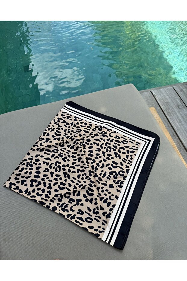 وشاح أنيق بنمط الفهد - 3