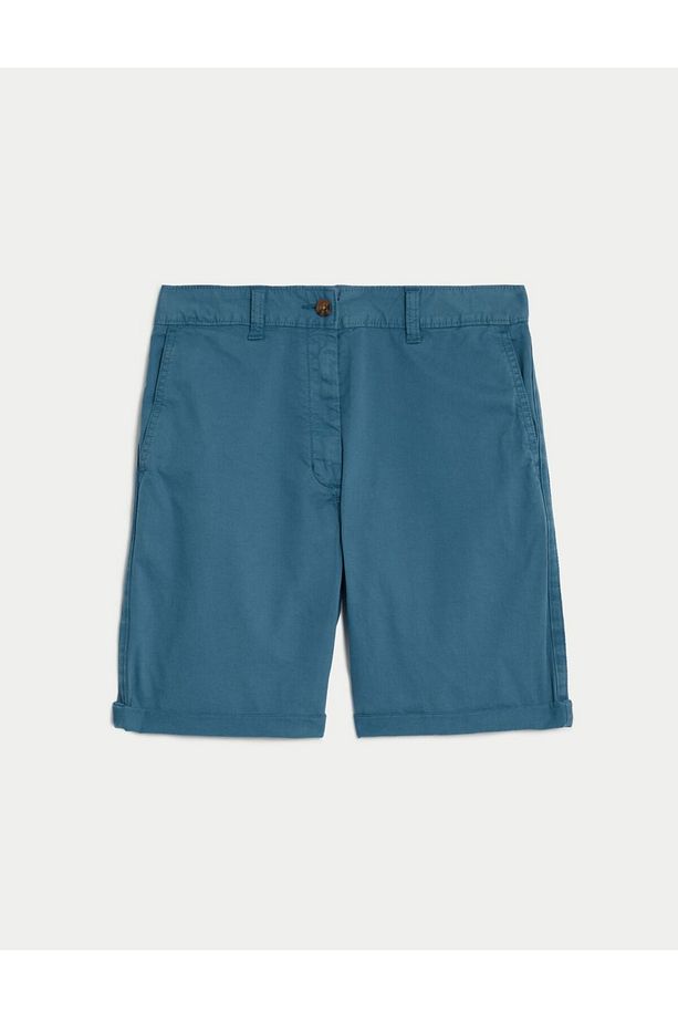 Regular Fit Chino Şort - 5