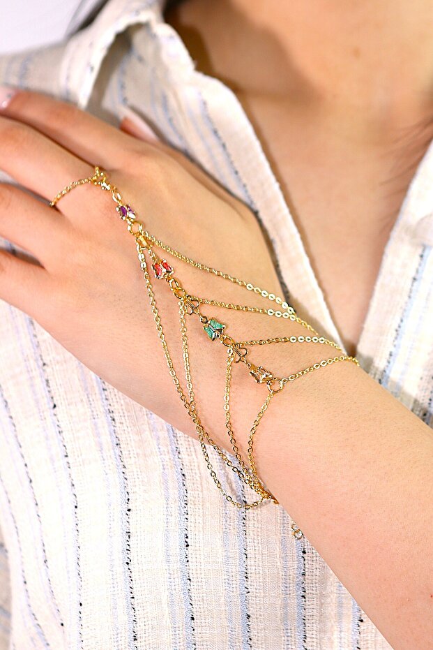 Butterfly Detailed Bijoux Shahmeran