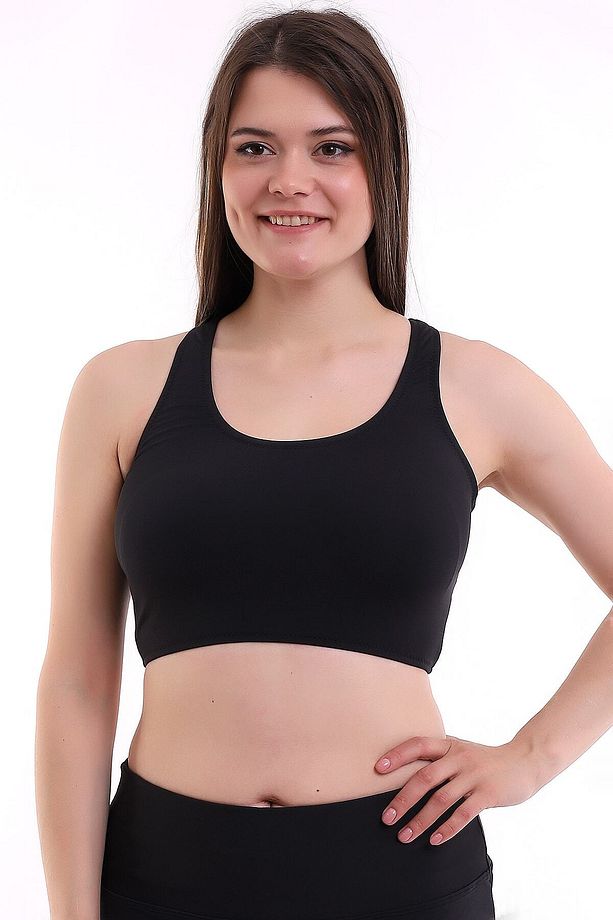 Badi Bikini Tek Üst,iç Kısmına Dikili Astarlı Kap Mevcut - 2