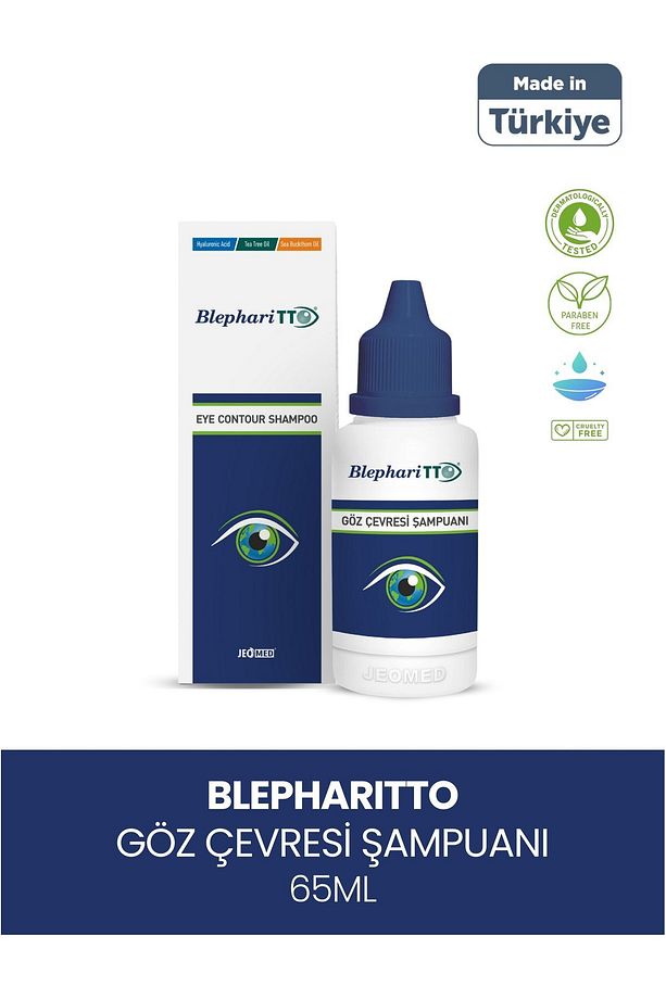 Blepharitto Göz Çevresi Şampuanı 65 ml - 1