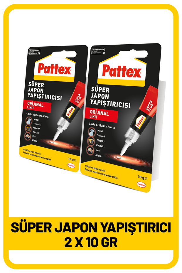 Sk Yapıştırıcı 10 gr X 2 Adet | Hızlı Ve Güçlü Yapışma - 1