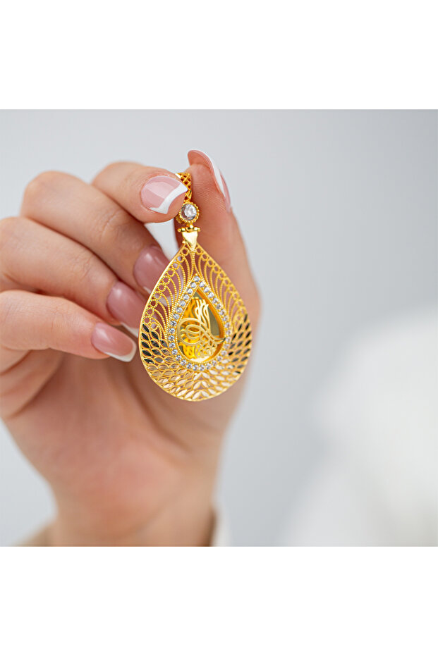 Damla Tuğralı Kolye Ucu - 4