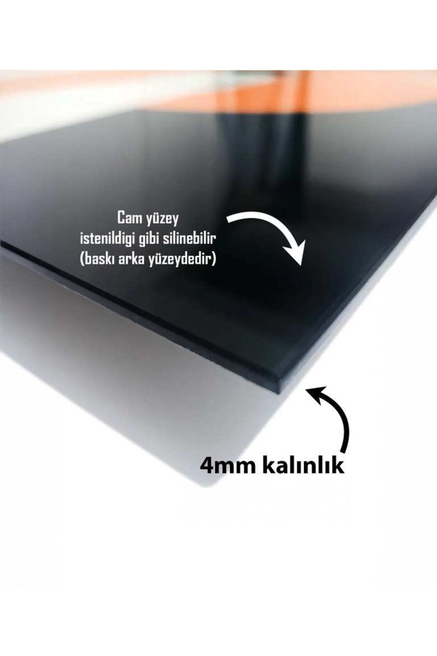 Kozmik Unicorn LED Işıklı Cam Tablo - 6