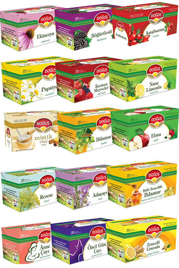 Mint Lemon Herbal Tea 20Pcs - 3