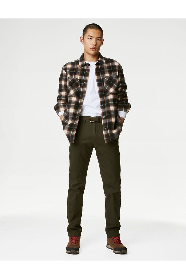 Regular Fit Chino Pantolon - 4