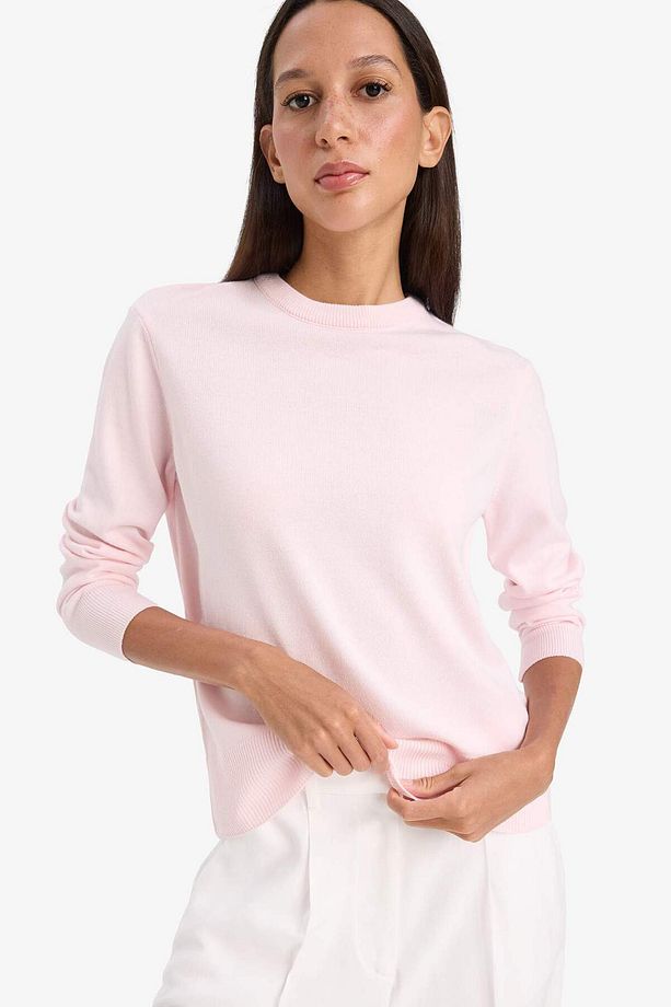 Relax Fit Bisiklet Yaka Triko Kazak C0058AX25WN - 3