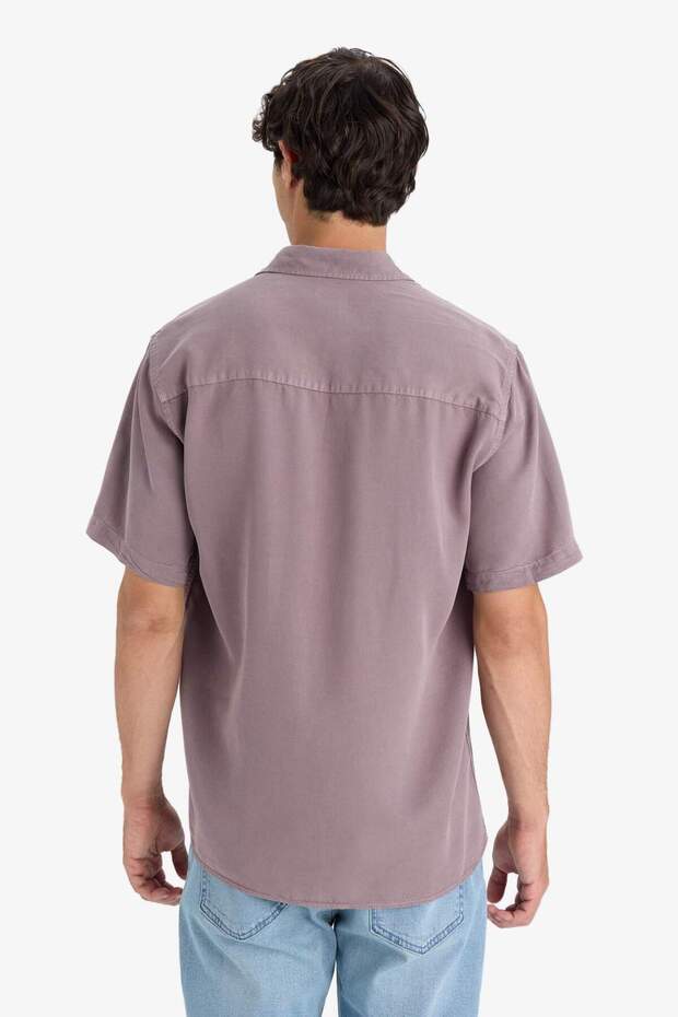 Regular Fit Kısa Kollu Gömlek E2530AX25SM - 6