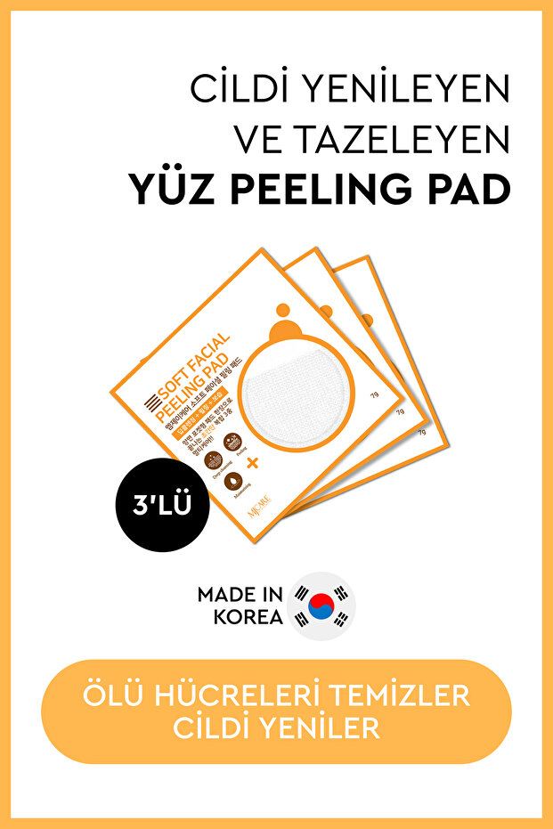 Face Peeling Pad 3'lü - 1