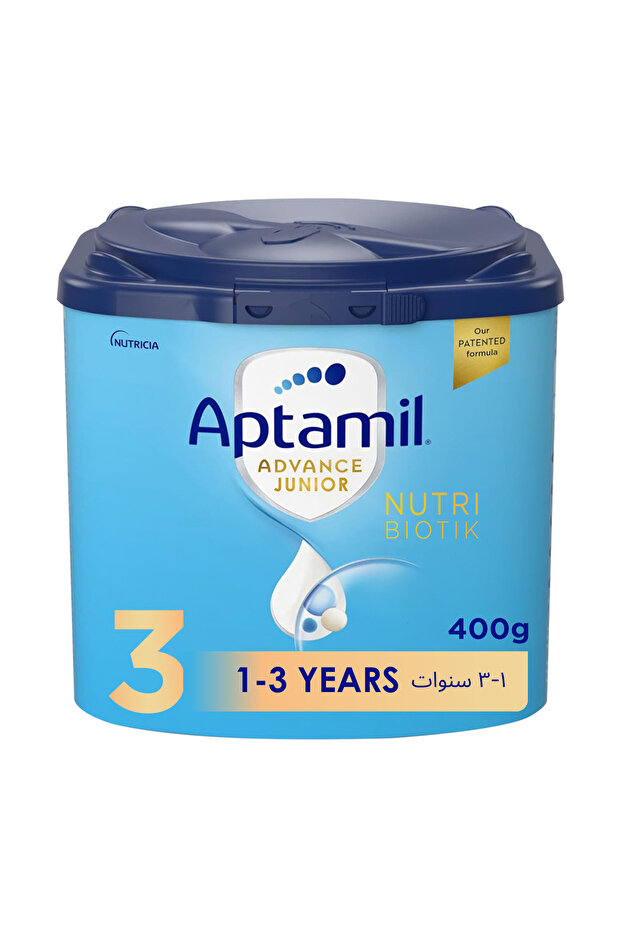 Advance Junior 3 Growing Up Formula Milk From 1-3 Years, Easy To Use Pack, 400g