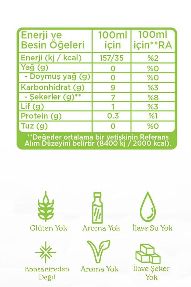 Organik Smoothie Yeşil Sebze Smoothie 3 Adet 3 X 946ml - 3