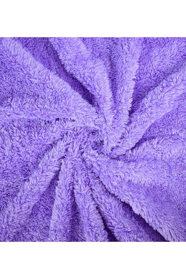 Pabtex En 180 Çift En Çift Yüzlü Lila Welsoft Peluş Kumaş - 1